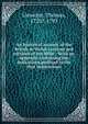 An historical account of the British or Welsh versions and editions of the Bible : With an appendix containing the dedications prefixed to the first impressions, Llewelyn, Thomas, 1720?-1793 