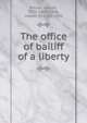 The office of bailiff of a liberty, Ritson, Joseph 