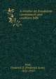 A treatise on fraudulent conveyances and creditors' bills, Wait, Frederick S. (Frederick Scott), 1851-1910 