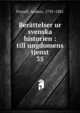 Berttelser ur svenska historien : till ungdomens tjenst. 35, Fryxell, Anders, 1795-1881 