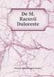 De M. Racuvii Duloreste, Heinrich Wilhelm August Stieglitz 