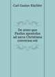 De anno quo Paulus apostolus ad sacra Christiana conversus est, Carl Gustav Kuchler 