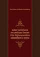 Libri Geneseos secundum fontes rite dignoscendos adumbratio nova, Karl Peter Wilhelm Gramberg 