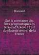 Sur la constance des faits g?ognostiques du terrain d'Arkose ? l'est du plateau central de la France, Bonnard 