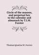 Circle of the seasons, and perpetual key to the calendar and almanack by T.I.M. Forster, Thomas Ignatius M . Forster 
