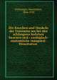 Die Knochen und Muskeln der Extremita?ten bei den schlangena?hnlichen Sauriern text : zoologisch-anatomische Inaugural-Dissertation ., F?rbringer, Maximilian, 1846-1920 