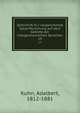 Zeitschrift fur vergleichende Sprachforschung auf dem Gebiete der indogermanischen Sprachen. 19, Kuhn, Adalbert, 1812-1881 