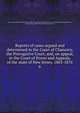 Reports of cases argued and determined in the Court of Chancery, the Prerogative Court, and, on appeal, in the Court of Errors and Appeals, of the state of New Jersey. 1863-1876. 6, New Jersey. Court of Chancery,New Jersey. Prerogative Court,New Jersey. Court of Errors and Appeals,Green, Charles Ewing, 1840-1897, reporter,Linn, John, ed 