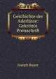 Geschichte der Aderlasse: Gekronte Preisschrift, Joseph Bauer 