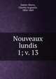 Nouveaux lundis. 1; v. 13, Sainte-Beuve Charles Augustin 