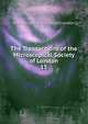 The Transactions of the Microscopical Society of London. 15, Microscopical Society of London 