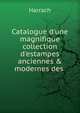 Catalogue d'une magnifique collection d'estampes anciennes & modernes des ., Harrach 