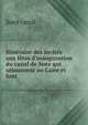 Itin?raire des invit?s aux f?tes d'inauguration du canal de Suez qui s?journent au Caire et font ., Suez canal 