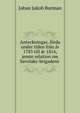 Anteckningar, forda under tiden fran ar 1785 till ar 1816, jemte relation om Savolaks-brigadens ., Johan Jakob Burman 