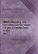 Mittheilungen des historischen Vereines fr das Herzogthum Krain. 16-23, Historischer Verein fur Krain 