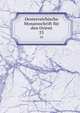 Oesterreichische Monatsschrift fr den Orient. 25, ?sterreichisches Handelsmuseum,?sterreichische Orient- und ?bersee-Gesellschaft, Vienna 