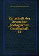 Zeitschrift der Deutschen geologischen Gesellschaft. 18, Deutsche Geologische Gesellschaft 