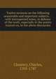 Twelve sermons on the following seasonable and important subjects . : with interspersed notes, in defence of the truth, especially in the points treated on, in the above discourses, Chauncy, Charles, 1705-1787 