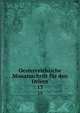 Oesterreichische Monatsschrift fr den Orient. 13, ?sterreichisches Handelsmuseum,?sterreichische Orient- und ?bersee-Gesellschaft, Vienna 