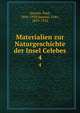 Materialien zur Naturgeschichte der Insel Celebes. 4, Sarasin, Paul, 1856-1929,Sarasin, Fritz, 1859-1942 
