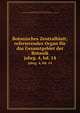 Botanisches Zentralblatt; referierendes Organ fr das Gesamtgebiet der Botanik. jahrg. 4, bd. 14, Botanischer Verein, Munich,Botaniska s?llskapet, Stockholm,Association internationale des botanistes,Deutsche Botanische Gesellschaft 