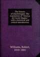 The history of Charlemagne. The translation of "Ystorya de Carolo Magno," with a historical and critical introduction, Williams, Robert, 1810-1881 