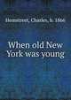 When old New York was young, Hemstreet, Charles, b. 1866 