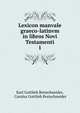 Lexicon manvale graeco-latinvm in libros Novi Testamenti. 1, Bretschneider Karl Gottlieb 