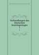 Verhandlungen des Deutschen Soziologentages. 1, Deutsche Gesellschaft f?r Soziologie,Deutsche Gesellschaft f?r Soziologie. Schriften 