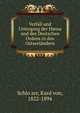 Verfall und Untergang der Hansa und des Deutschen Ordens in den Ostseelandern, Schlo?zer, Kurd von, 1822-1894 
