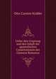 Ueber den Ursprung und den Inhalt der apostolischen Constitutionen des Clemens Romanus, Otto Carsten Krabbe 