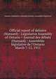 Official report of debates (Hansard) : Legislative Assembly of Ontario = Journal des dbats (Hansard) : Assemble lgislative de l`Ontario. March 7-12, 1951, Ontario. Legislative Assembly,Ontario. Assembl?e l?gislative 