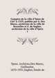 Comptes de la ville d'Ypres de 1267 ? 1329; publi?s par G. Des Marez, archiviste de la ville de Bruxelles et E. de Sagher, archiviste de la ville d'Ypres, Ypres. Archives,Des Marez, Guillaume, 1870-1931,Sagher, Emile de 