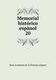 Memorial histrico espnol. 20, Real Academia de la Historia (Spain) 