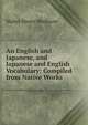 An English and Japanese, and Japanese and English Vocabulary: Compiled from Native Works, Walter Henry Medhurst 
