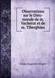 Observations sur le Dieu-monde de m. Vacherot et de m. Tiberghien, Louis Auguste Gruyer 