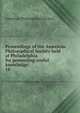 Proceedings of the American Philosophical Society held at Philadelphia for promoting useful knowledge. 18, American Philosophical Society 