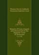 Reports of Cases Argued and Determined in the Supreme Court of Tennessee. 1; v. 41, Thomas Harvey Coldwell, Tennessee Supreme Court 