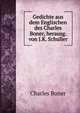 Gedichte aus dem Englischen des Charles Boner, herausg. von J.K. Schuller, Charles Boner 