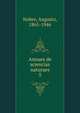 Annaes de sciencias naturaes. 5, Nobre, Augusto, 1865-1946 