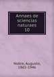 Annaes de sciencias naturaes. 10, Nobre, Augusto, 1865-1946 