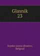 Glasnik. 23, Srpsko uceno drustvo, Belgrad 