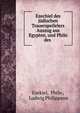 Ezechiel des judischen Trauerspeilelers Auszug aus Egypten, und Philo des ., Ezekiel, Philo , Ludwig Philippson 