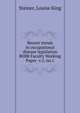 Recent trends in occupational disease legislation. BEBR Faculty Working Paper v.5, no.1, Steiner, Louise King 