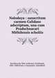 Nalodaya : sanscritum carmen Calidaso adscriptum, una cum Pradschnacari Mithilensis scholiis, Ravideva,Ka?lida?sa,Benary, Ferdinand, 1805-1880,Prajn?a?karamis?ra. Subodhini? 