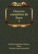 Oeuvres compltes de Stace. 2, Publius Papinius Statius, Rinn, Nicolas Louis Achaintre 