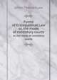 Forms of Ecclesiastical Law. or, the mode of consistory courts, James Thomas Law 