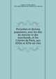 Proverbes et dictons populaires, avec les dits du mercier et des marchands, et les Crieries de Paris, aux XXIIe et XIVe sie?cles, Crapelet, Georges Adrien, 1789-1842,Guillaume de la Villeneuve, 14th cent 