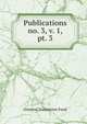 Publications. no. 3, v. 1, pt. 3, Oriental Translation Fund 