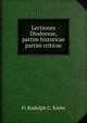 Lectiones Diodoreae, partim historicae partim criticae, Fr. Rudolph C. Krebs 